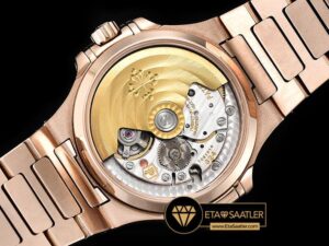 PP0272A -Patek Nautilus 33mm Diam RGRG Rose Gold PF Miyota 9015 - 04.jpg